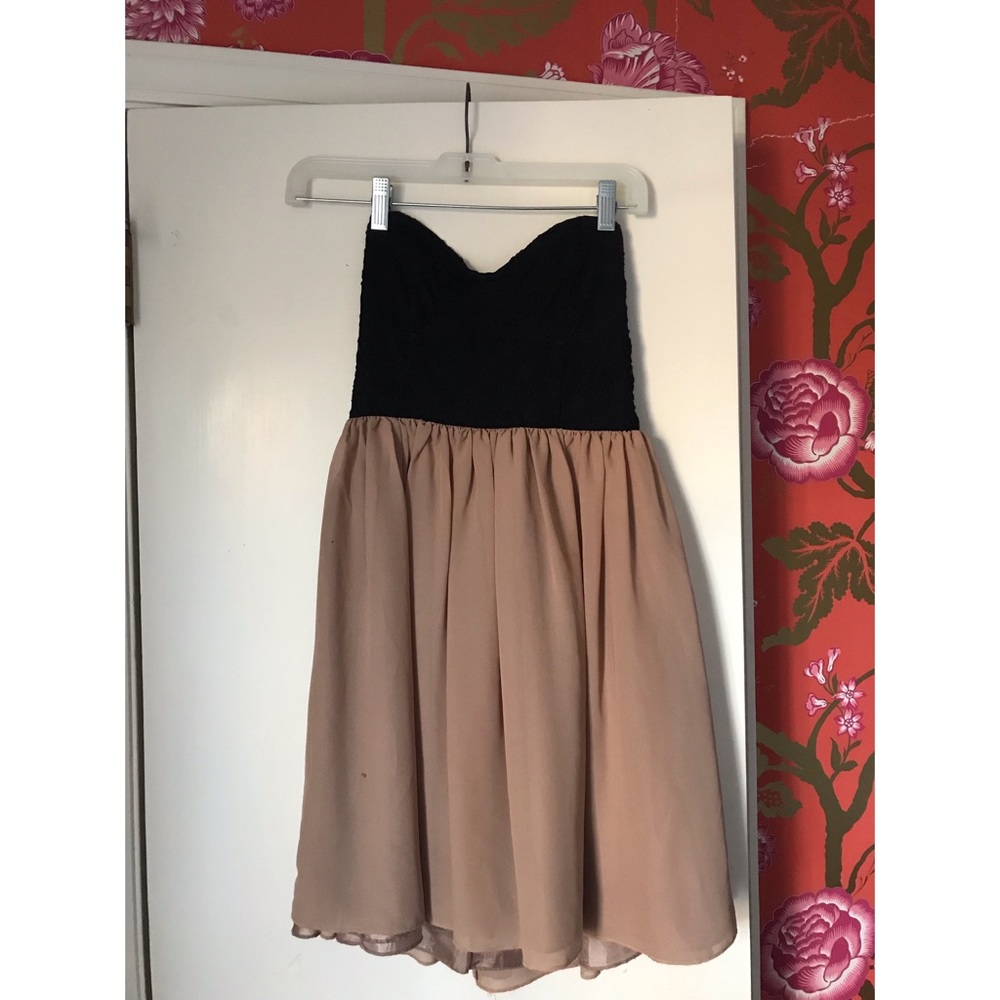 Bustier-top dress